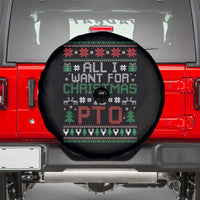 All I Want For Christmas Is PTO Spare Tire Cover Funny Office Xmas Holiday Work - Wonder Print Shop