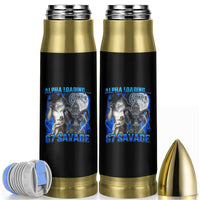 Funny Six Seven Alpha Wolf Bullet Tumbler Alpha Loading 67 Savage Wolves Moon Meme