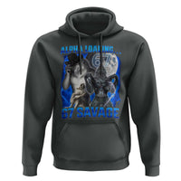Funny Six Seven Alpha Wolf Hoodie Alpha Loading 67 Savage Wolves Moon Meme