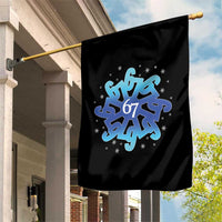 Funny 67 Christmas Snowflake Garden Flag Six Seven Meme Xmas - Wonder Print Shop