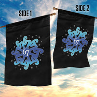 Funny 67 Christmas Snowflake Garden Flag Six Seven Meme Xmas - Wonder Print Shop