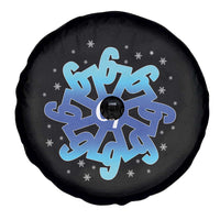 Funny 67 Christmas Snowflake Spare Tire Cover Six Seven Meme Xmas - Wonder Print Shop