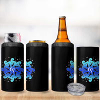 Funny 67 Christmas Snowflake 4 in 1 Can Cooler Tumbler Six Seven Meme Xmas - Wonder Print Shop