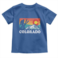 Funny Colorado Skiing Bigfoot Snow Mountain Winter Sport Toddler T Shirt - Wonder Print Shop