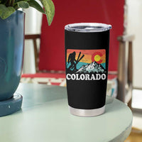 Funny Colorado Skiing Bigfoot Snow Mountain Winter Sport Tumbler Cup - Wonder Print Shop