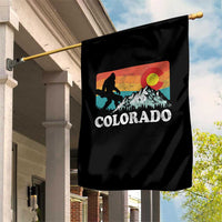 Funny Colorado Snowboarding Bigfoot Mountain Winter Sport Garden Flag - Wonder Print Shop