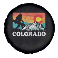 Funny Colorado Snowboarding Bigfoot Mountain Winter Sport Spare Tire Cover - Wonder Print Shop