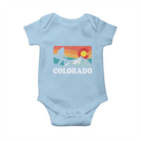 Funny Colorado Snowboarding Bigfoot Mountain Winter Sport Baby Onesie - Wonder Print Shop