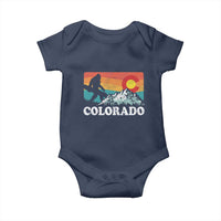 Funny Colorado Snowboarding Bigfoot Mountain Winter Sport Baby Onesie - Wonder Print Shop
