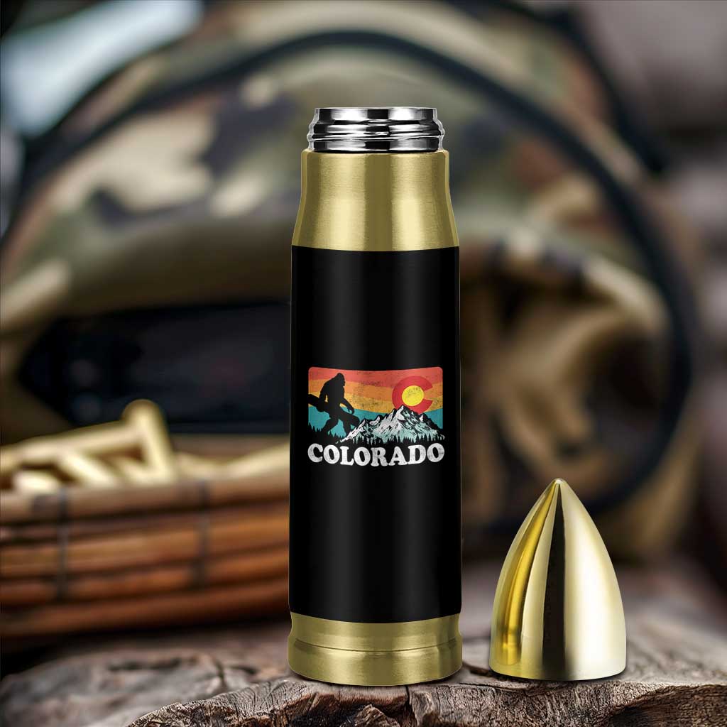 Funny Colorado Snowboarding Bigfoot Mountain Winter Sport Bullet Tumbler - Wonder Print Shop
