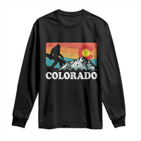 Funny Colorado Snowboarding Bigfoot Mountain Winter Sport Long Sleeve Shirt - Wonder Print Shop