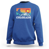Funny Colorado Snowboarding Bigfoot Mountain Winter Sport Sweatshirt - Wonder Print Shop