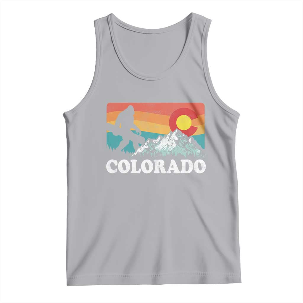 Funny Colorado Snowboarding Bigfoot Mountain Winter Sport Tank Top - Wonder Print Shop