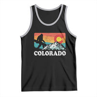 Funny Colorado Snowboarding Bigfoot Mountain Winter Sport Tank Top - Wonder Print Shop