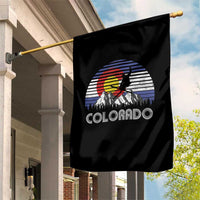 Ski Skiing Colorado Snow Mountain Winter Sport Garden Flag - Wonder Print Shop
