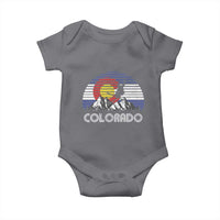 Ski Skiing Colorado Snow Mountain Winter Sport Baby Onesie - Wonder Print Shop