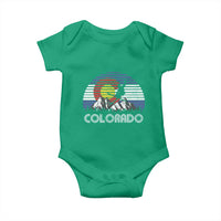 Ski Skiing Colorado Snow Mountain Winter Sport Baby Onesie - Wonder Print Shop