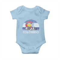 Ski Skiing Colorado Snow Mountain Winter Sport Baby Onesie - Wonder Print Shop