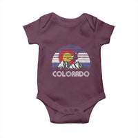 Ski Skiing Colorado Snow Mountain Winter Sport Baby Onesie - Wonder Print Shop