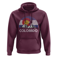 Ski Skiing Colorado Snow Mountain Winter Sport Hoodie - Wonder Print Shop