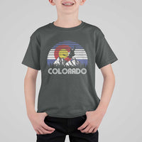 Ski Skiing Colorado Snow Mountain Winter Sport T Shirt For Kid - Wonder Print Shop