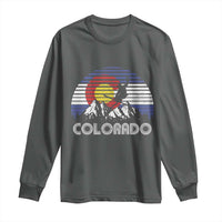 Ski Skiing Colorado Snow Mountain Winter Sport Long Sleeve Shirt - Wonder Print Shop