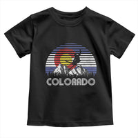 Ski Skiing Colorado Snow Mountain Winter Sport Toddler T Shirt - Wonder Print Shop