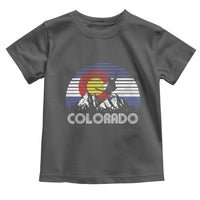 Ski Skiing Colorado Snow Mountain Winter Sport Toddler T Shirt - Wonder Print Shop