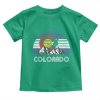 Ski Skiing Colorado Snow Mountain Winter Sport Toddler T Shirt - Wonder Print Shop