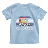 Ski Skiing Colorado Snow Mountain Winter Sport Toddler T Shirt - Wonder Print Shop