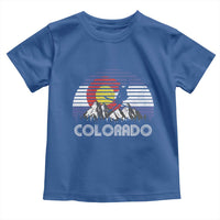 Ski Skiing Colorado Snow Mountain Winter Sport Toddler T Shirt - Wonder Print Shop