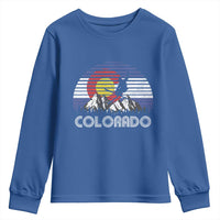 Ski Skiing Colorado Snow Mountain Winter Sport Youth Sweatshirt - Wonder Print Shop