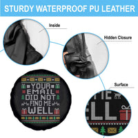 Funny Office Christmas Spare Tire Cover Your Email Did Not Find Me Well Holiday Work - Wonder Print Shop