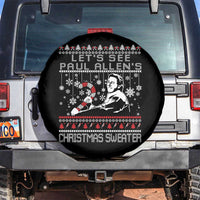 Funny Christmas Psycho Spare Tire Cover Lets See Paul Allens Christmas Sweater Serrial Killer Movie - Wonder Print Shop
