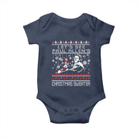 Funny Christmas Psycho Baby Onesie Lets See Paul Allens Christmas Sweater Serrial Killer Movie - Wonder Print Shop
