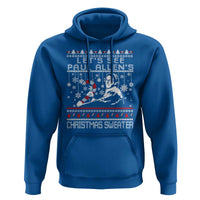 Funny Christmas Psycho Hoodie Lets See Paul Allens Christmas Sweater Serrial Killer Movie - Wonder Print Shop