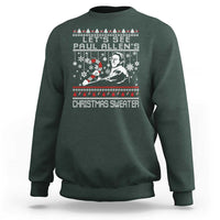 Funny Christmas Psycho Sweatshirt Lets See Paul Allens Christmas Sweater Serrial Killer Movie - Wonder Print Shop