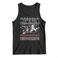 Funny Christmas Psycho Tank Top Lets See Paul Allens Christmas Sweater Serrial Killer Movie - Wonder Print Shop