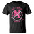 Funny Anti Valentine's Day T Shirt No Cupid Zone