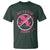 Funny Anti Valentine's Day T Shirt No Cupid Zone