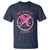 Funny Anti Valentine's Day T Shirt No Cupid Zone