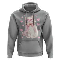 Funny Valentine's Day Cute Heart Cat Hoodie