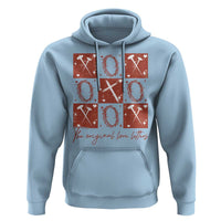 Christian Religious God Valentine's Day Hoodie The Original Love Letters Thorns Cross