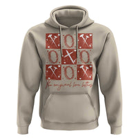 Christian Religious God Valentine's Day Hoodie The Original Love Letters Thorns Cross