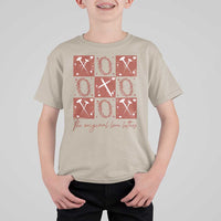 Christian Religious God Valentine's Day T Shirt For Kid The Original Love Letters Thorns Cross