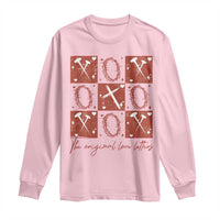 Christian Religious God Valentine's Day Long Sleeve Shirt The Original Love Letters Thorns Cross