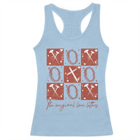 Christian Religious God Valentine's Day Racerback Tank Top The Original Love Letters Thorns Cross