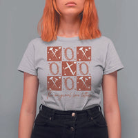 Christian Religious God Valentine's Day T Shirt For Women The Original Love Letters Thorns Cross