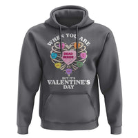 When You Are Dead Inside But It's Valentine's Day Hoodie Skeleton Rib Heart