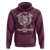 When You Are Dead Inside But It's Valentine's Day Hoodie Skeleton Rib Heart